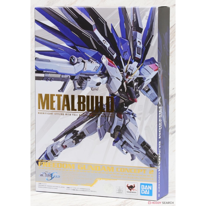 Mô Hình MB Freedom Gundam Concept 2 Bandai 1/100 Metal Build Đồ Chơi Lắp Ráp Anime Nhật