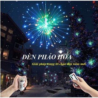 ĐÈN LED CHÙM PHÁO HOA TRANG TRÍ