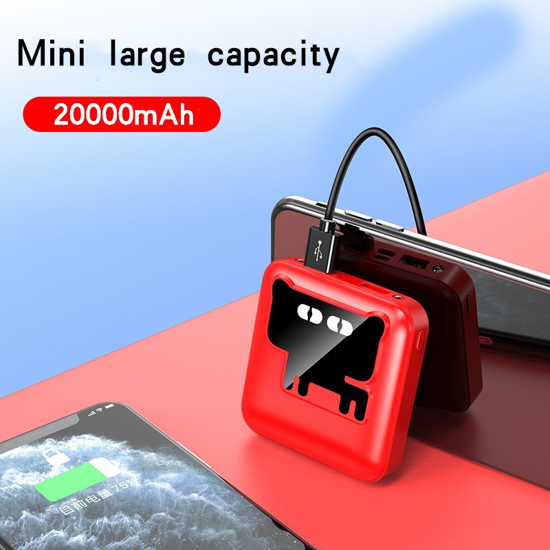 Sạc dự phòng YM242 mini tiện lợi dễ thương dung lượng 20000mAh