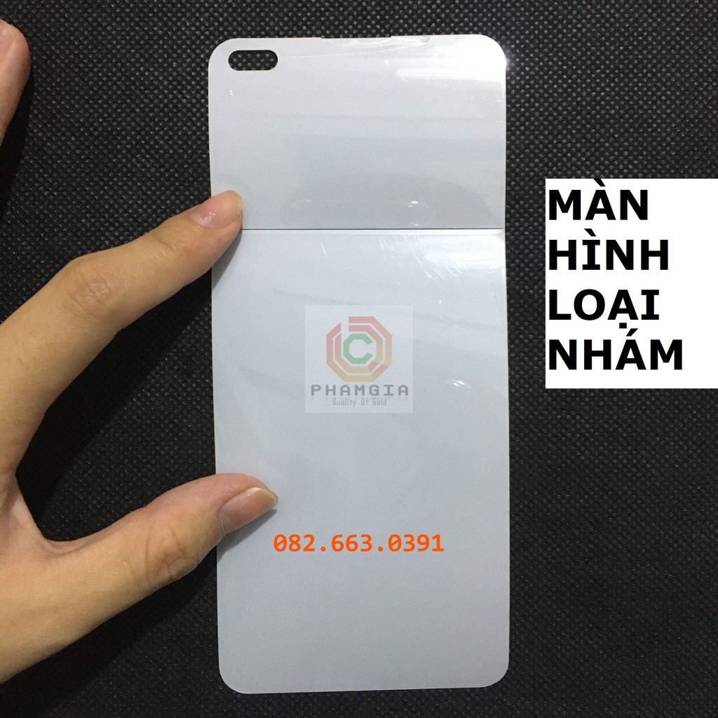 Dán PPF Oppo Reno 4 bóng, nhám cho màn hình, mặt lưng, full lưng viền siêu bảo vệ