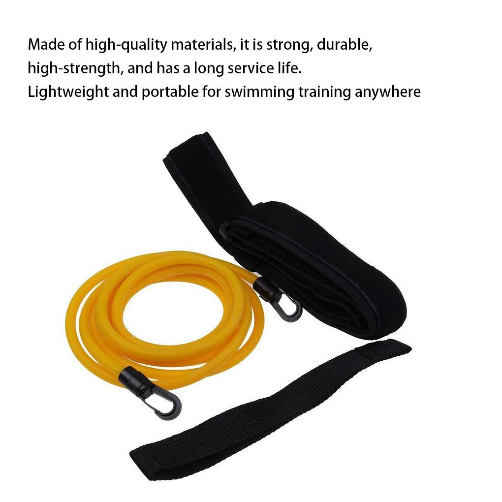 Dây Đai Kháng Lực Co Giãn Dùng Tập Bơi An Toàn Cho Người Mới Bắt Đầu