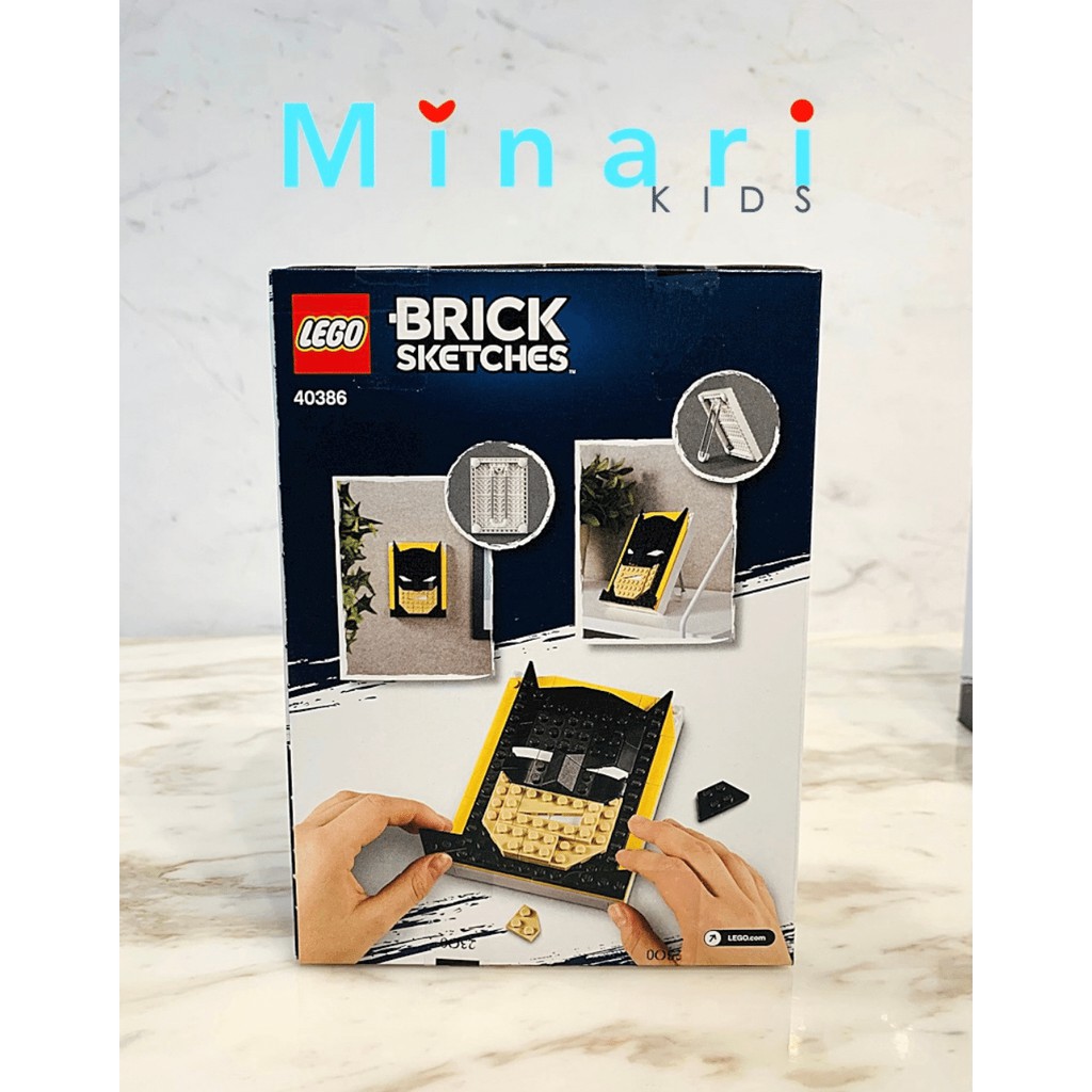 ️ 40386 LEGO Brick Sketches Batman