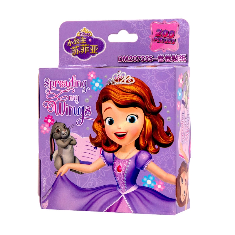 DISNEY Set 200 Miếng Dán Hình Công Chúa Elsa Phim Hoạt Hình Frozen Dành Cho Bé