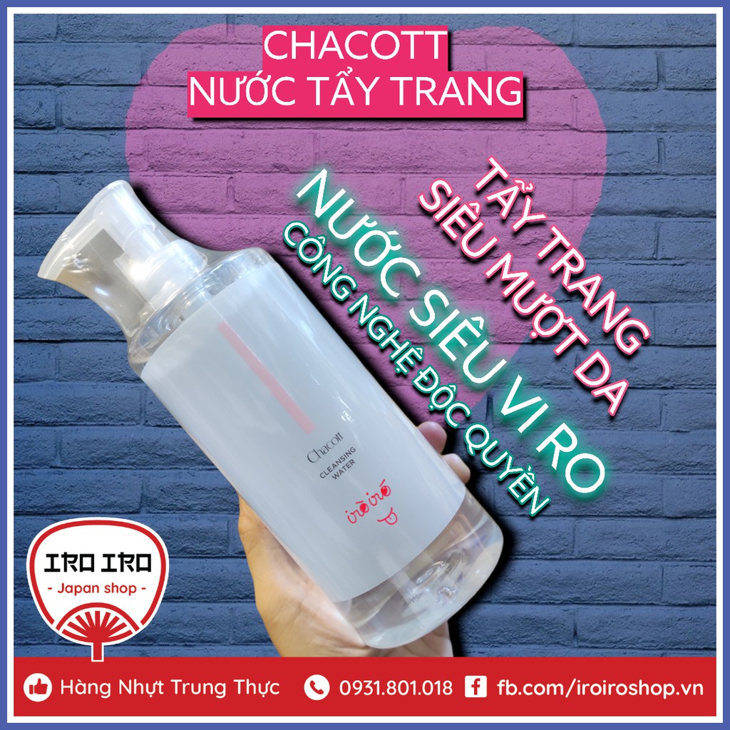 Nước tẩy trang Chacott for Professionals Nhật Bản