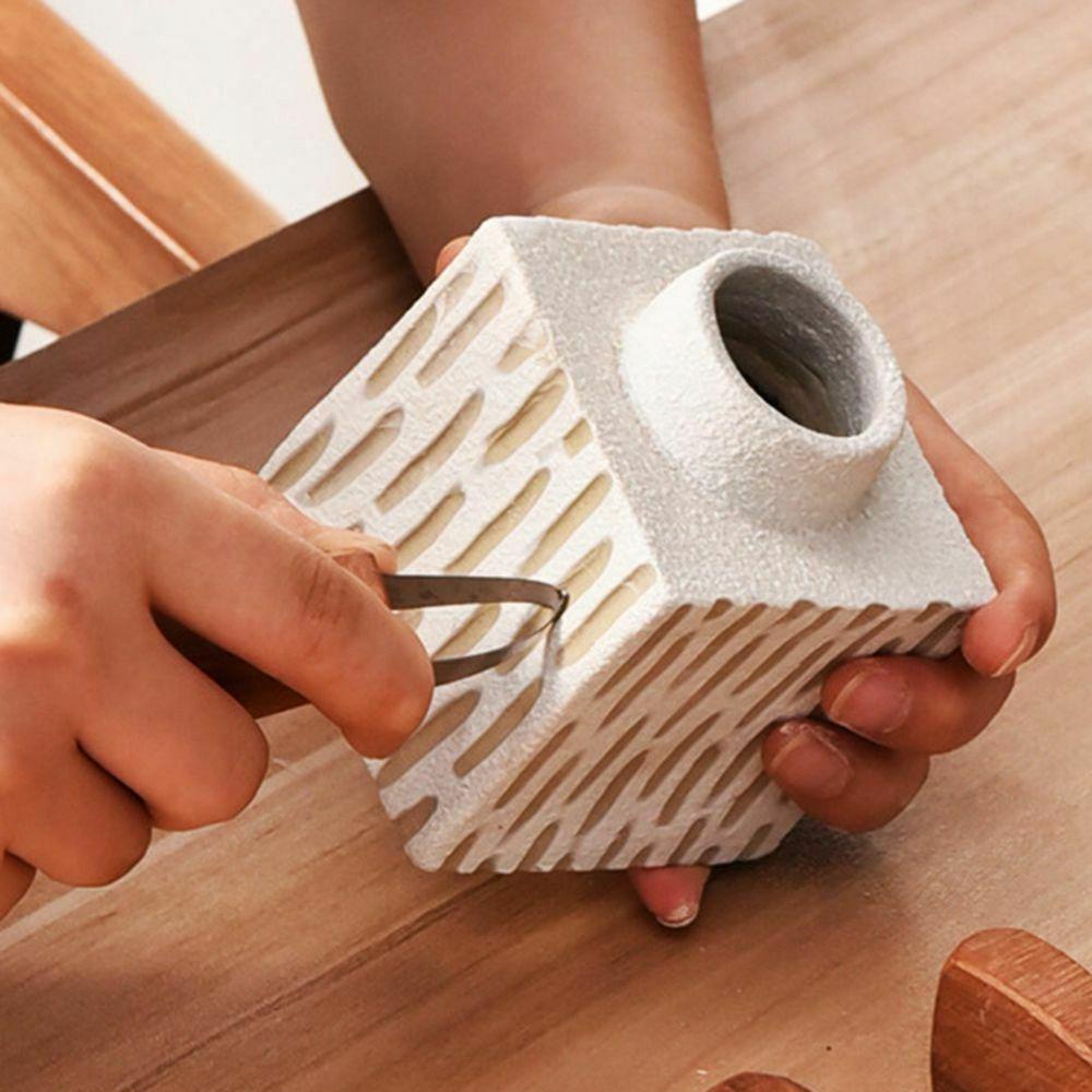 JANE Dụng Cụ Điêu Khắc Đất Sét DIY Đầu Đơn Siêu Bền