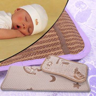 Bộ chiếu lụa điều hòa cho bé TẶNG KÈM GỐI