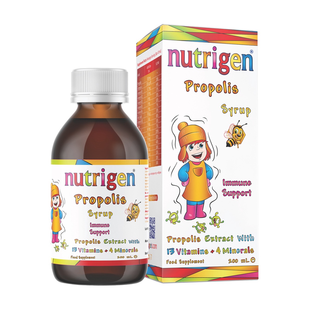 Thực phẩm Nutrigen bảo vệ sức khỏe Propolis Syrup 200ml