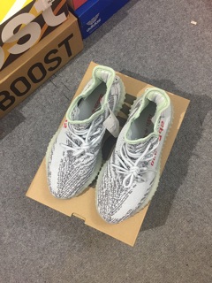 (Video cận cảnh) Giày Sneaker YZY Blue Tint