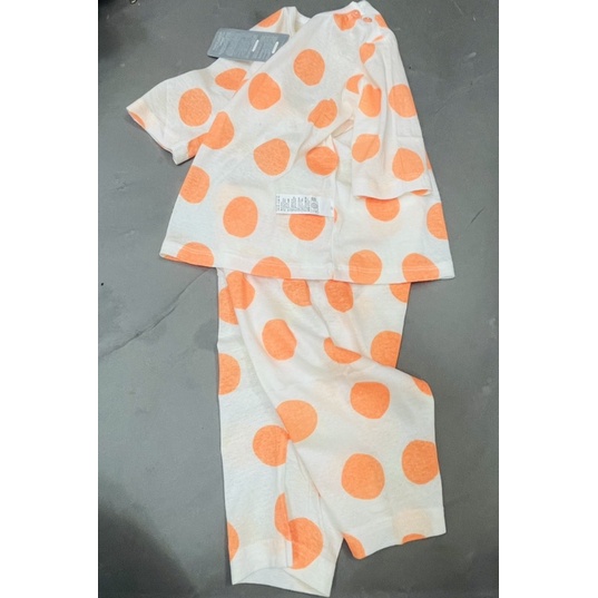 Bộ thun lửng cotton giấy xuất hàn Moimoln. cho bé trai/ gái mùa hè ( hàng lỗi nhẹ)