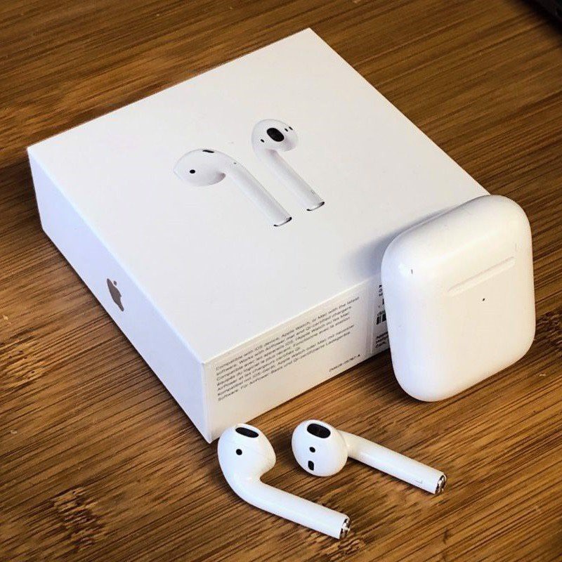 Tai Nghe Bluetooth Airpods 2 Phiên Bản Cao Cấp Nhất - Dùng cả IOS và Android BAỎ HÀNH 1 ĐỔI 1 -LuvCase