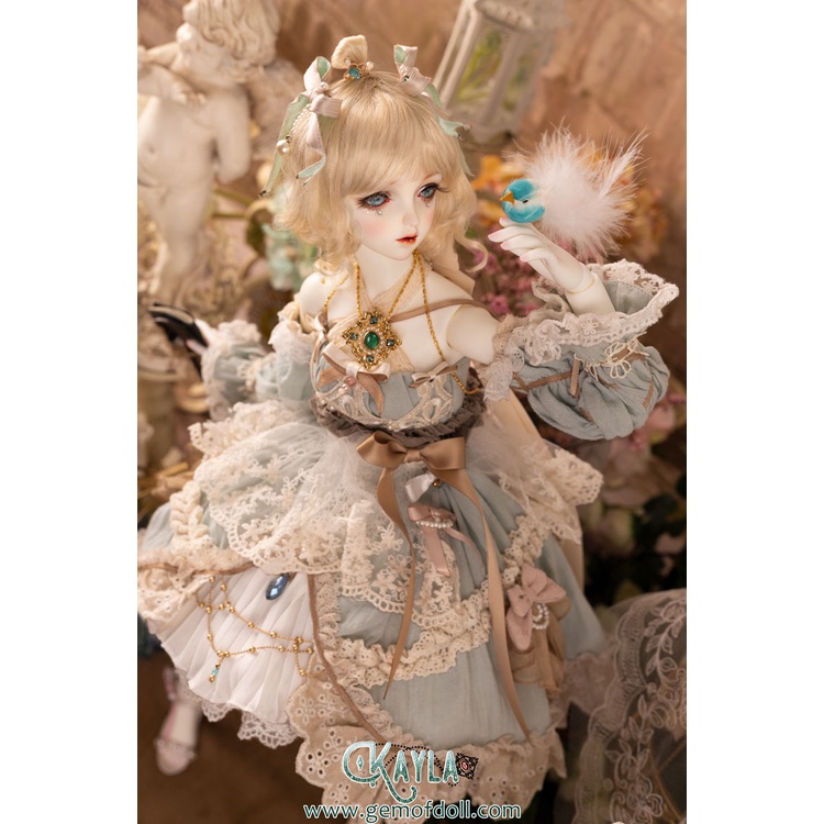 Búp Bê bjd 1 / 3 bjd kayla gem 60cm Có Khớp Nối