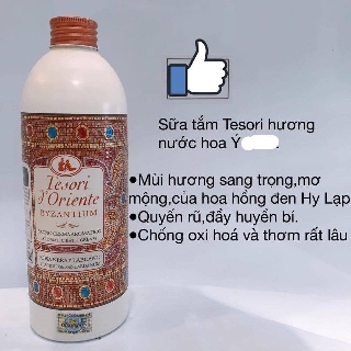 Sữa tắm xích Tesori 𝓓' 𝓞𝓻𝓲𝓮𝓷𝓽𝓮 500Ml