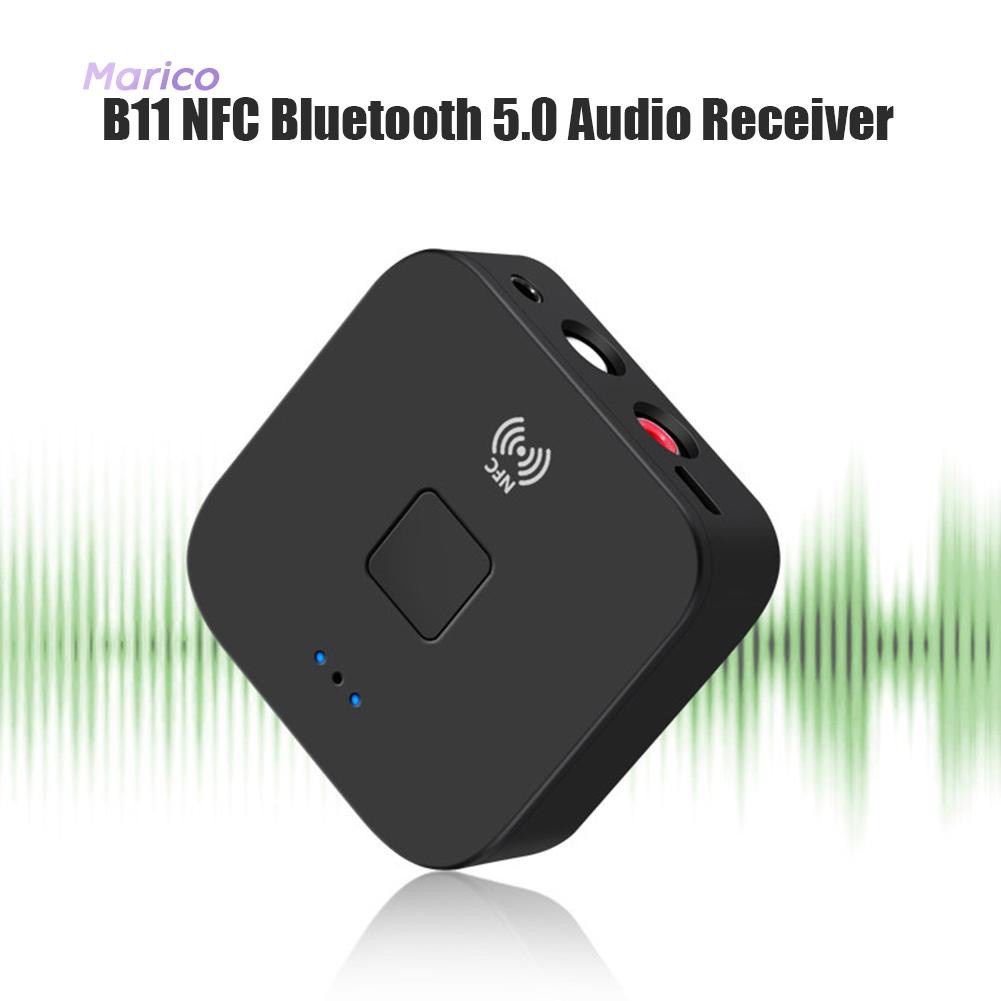 Bộ Thu Tín Hiệu Âm Thanh Bluetooth 5.0 Ma-Cod B11 Nfc 3.5mm Aux Sang Rca Cho Xe Hơi