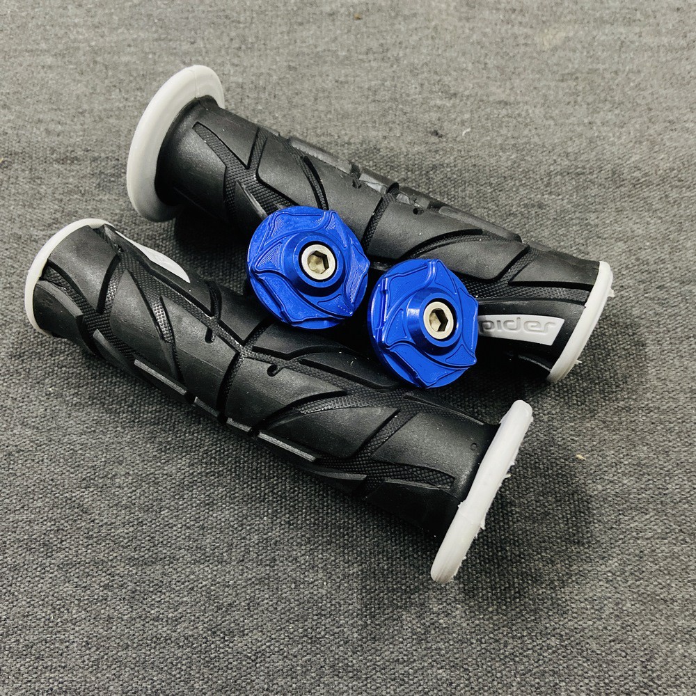 [TRANG TRÍ] COMBO bao tay lái xe máy SPIDER và gù nhôm lốc xoáy siêu độc đáo