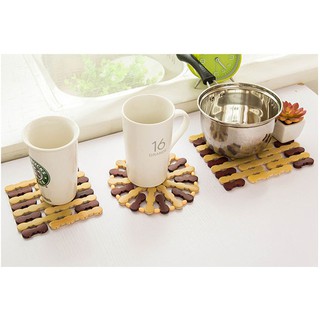 Bộ 3 Miếng Lót Nồi Bằng Gỗ