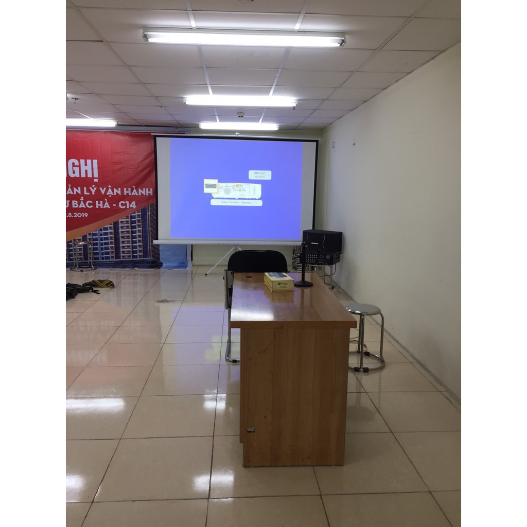 ™Màn chiếu 3 chân di động kích thước từ 70 inch - 136 inch (1m25 - 2m44) | BigBuy360 - bigbuy360.vn