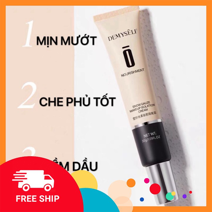 [FREESHIP_Hàng Auth] DEMYSELF - Kem lót mịn nhẹ che khuyết điểm kiềm dầu Nourishment Snow Gauze Makeup Cream DEMY01 | BigBuy360 - bigbuy360.vn