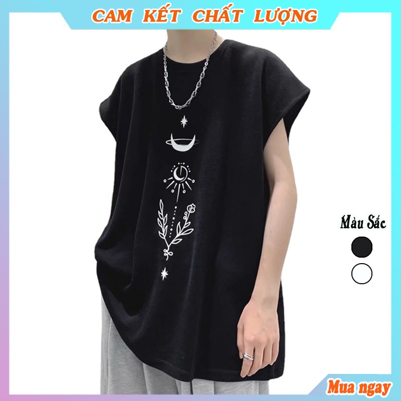 Áo tank top nam nữ, áo ba lỗ thể thao form rộng tập gym đẹp giá rẻ freeship mã AT08