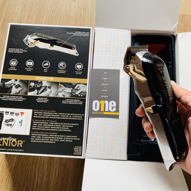 TÔNG ĐƠ WAHL SENIOR CORDLESS 2021  senior pin