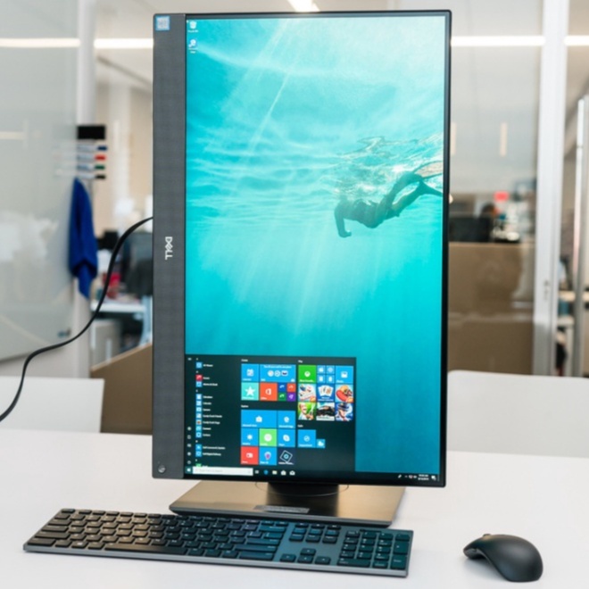 Máy tính dell optiplex 7480 all in one i7 10700 - 24 inch