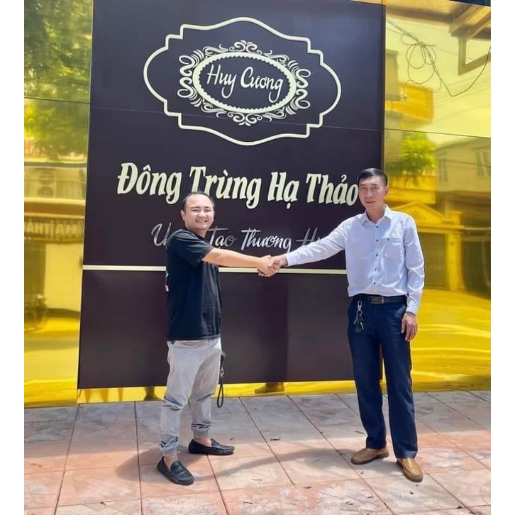Chính Hãng [ COMBO 3 HỘP Đông Trùng Hạ Thảo Tươi Huy Cương ]