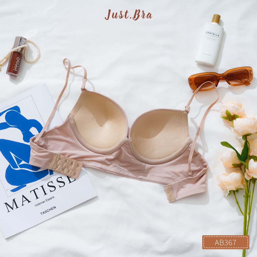 Áo ngực có gọng Just Bra mút mỏng dây mảnh tinh tế quyến rũ AB367