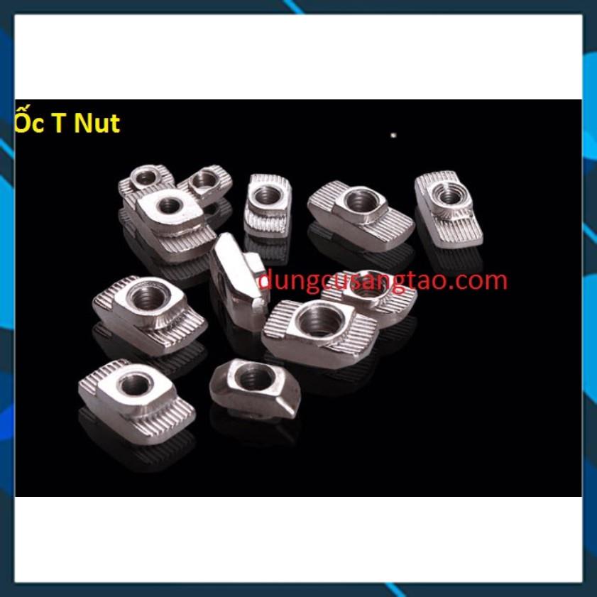 Ốc T Nut nhôm định hình 2020 /3030 / 4040 (con trượt T / tán trượt xoay cho nhôm định hình 2020/3030/4040) cao cấp