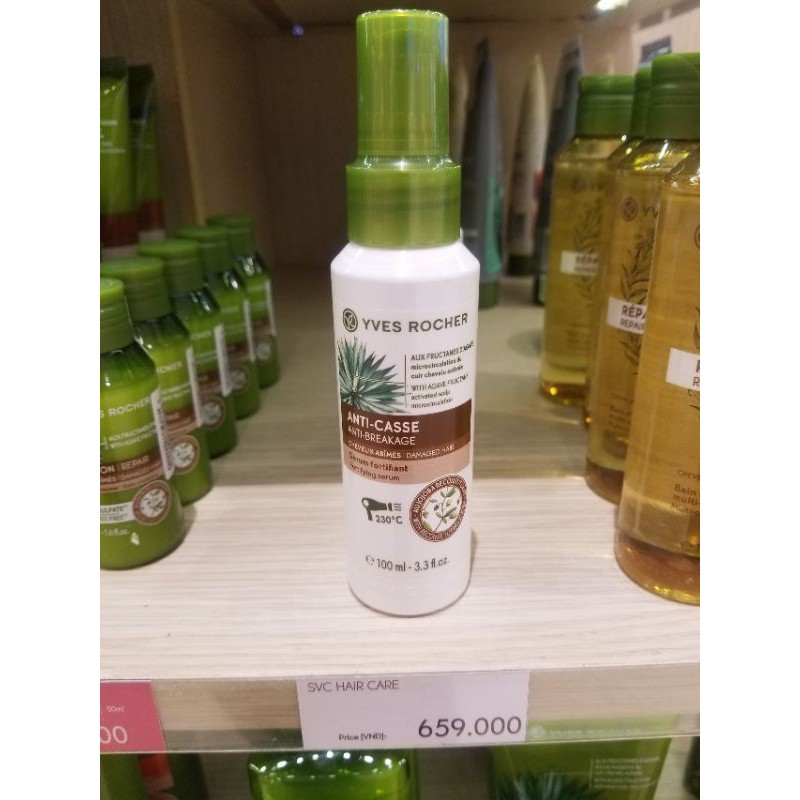 Tinh Chất Dưỡng Tóc Chăm Sóc Tóc Phục Hồi Yves Rocher 100ml