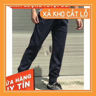 [vải xịn] [hot] Quần jogger thun da cá nam nữ cao cấp
