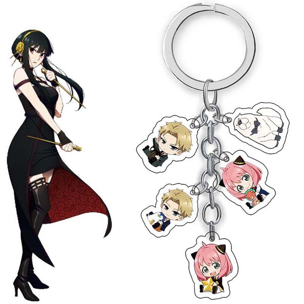 Rebuy1 Móc Khóa Hoạt Hình SPY X FAMILY Yor Forger Loid Loyor Dễ Thương