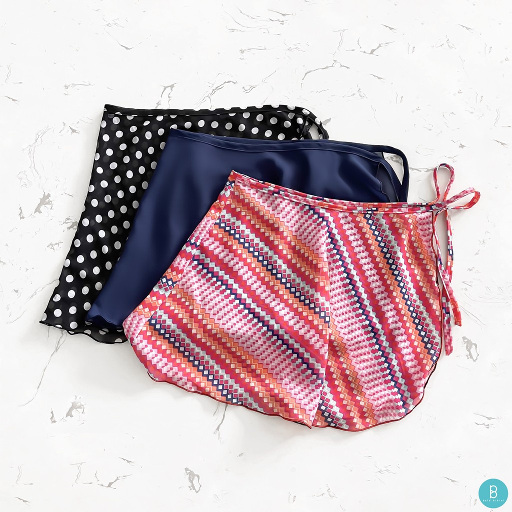 Váy quấn eo đi biển BOLD BIKINI cột dây chính hãng