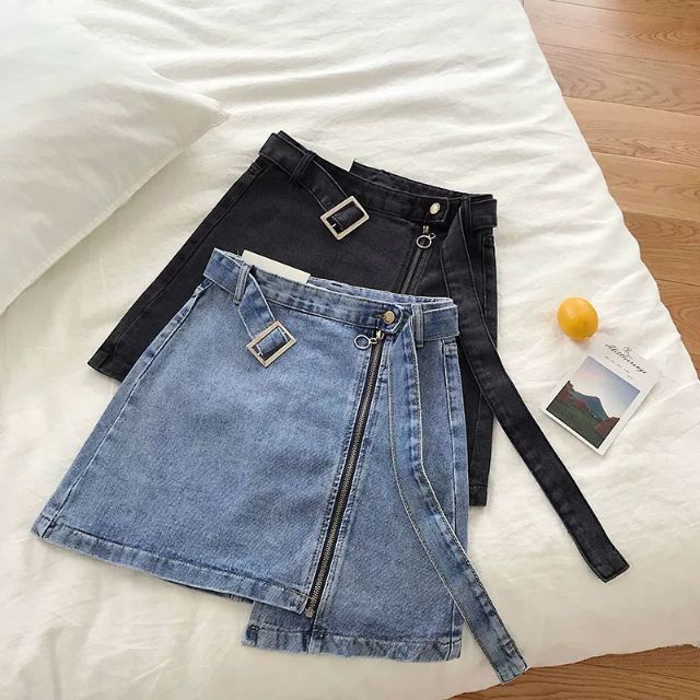Chân váy & quần short cạp cao nữ