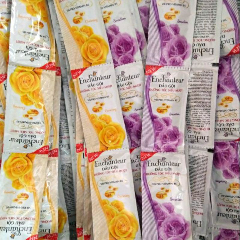 Dây dầu gội Enchanteur 6g x14 gói dây vàng 12 gói