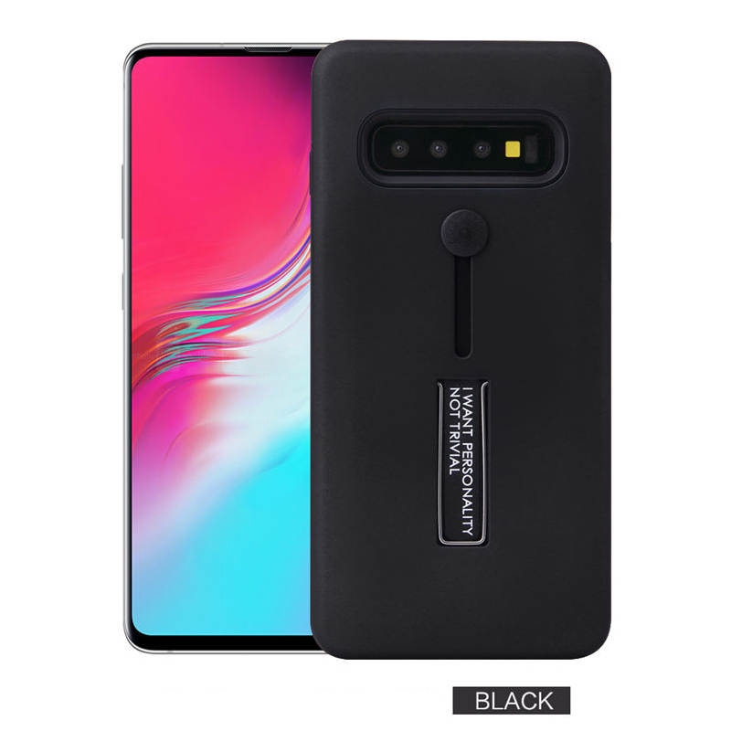 Samsung Galaxy S10 Plus S10E S8 S9 Plus S7 Edge Case Finger Loop Strap Cover Hide Kickstand Armor Shockproof DGX