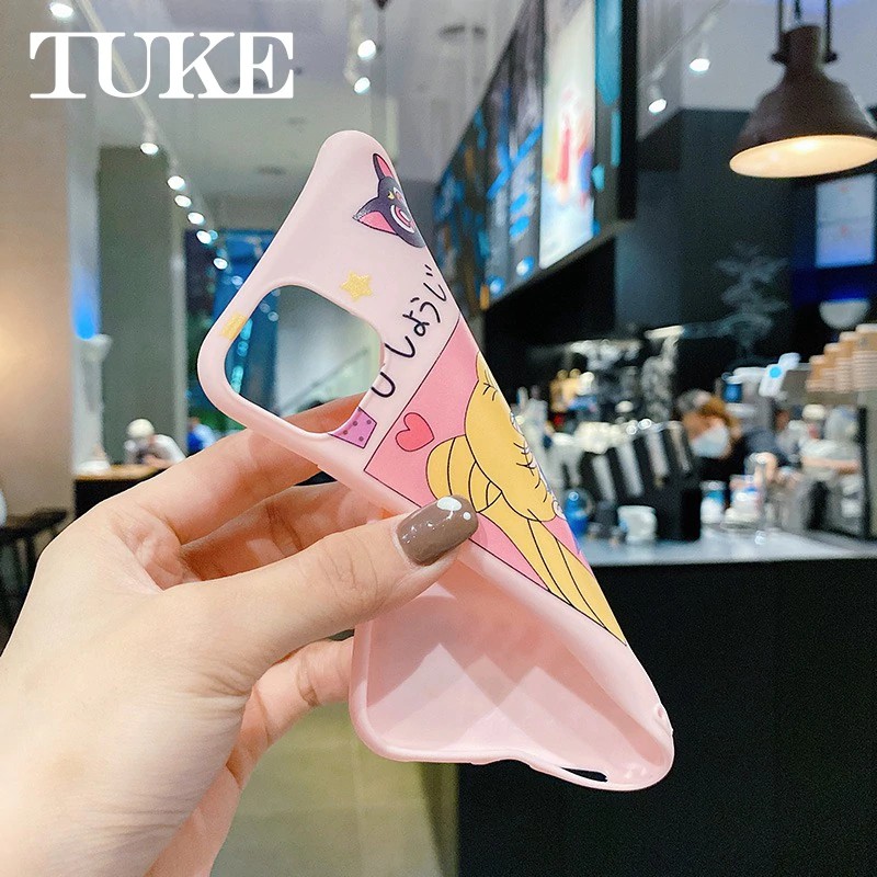 Ốp Lưng Phong Cách Thủy Thủ Mặt Trăng Cho Iphone 11 Pro Max X Xs Xr 6 6s 7 8 Plus 5 5s Se 2020 | BigBuy360 - bigbuy360.vn