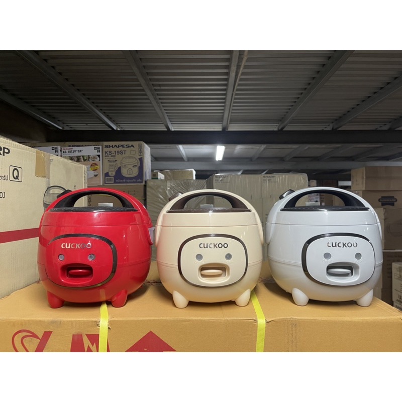 Nồi Cơm Điện CUCKOO mini 1L-1.2L-1.8L CUCKOO CR387 - Kiêu Dáng Hàn Quốc Siêu Đáng Yêu