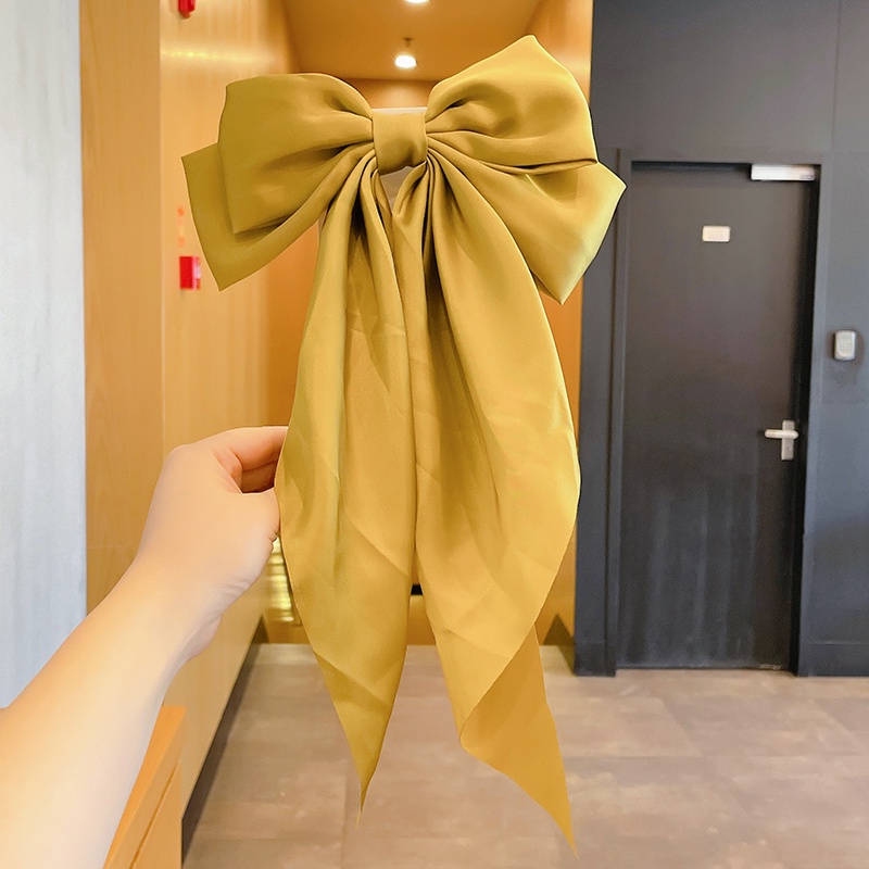 Kẹp Tóc Nơ Tua Rua Thời Trang Hàn Quốc