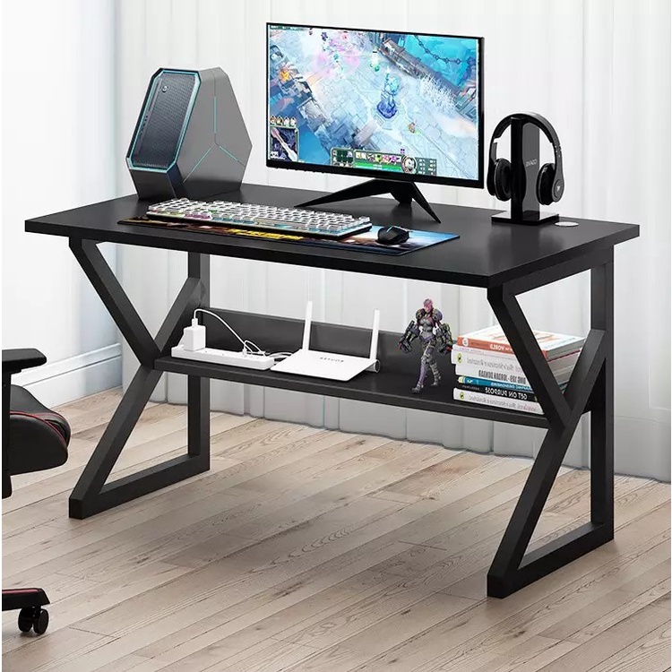 Bàn làm việc kệ lửng mẫu chữ K mẫu mới năm 2022, kích thước 40x80x75cm
