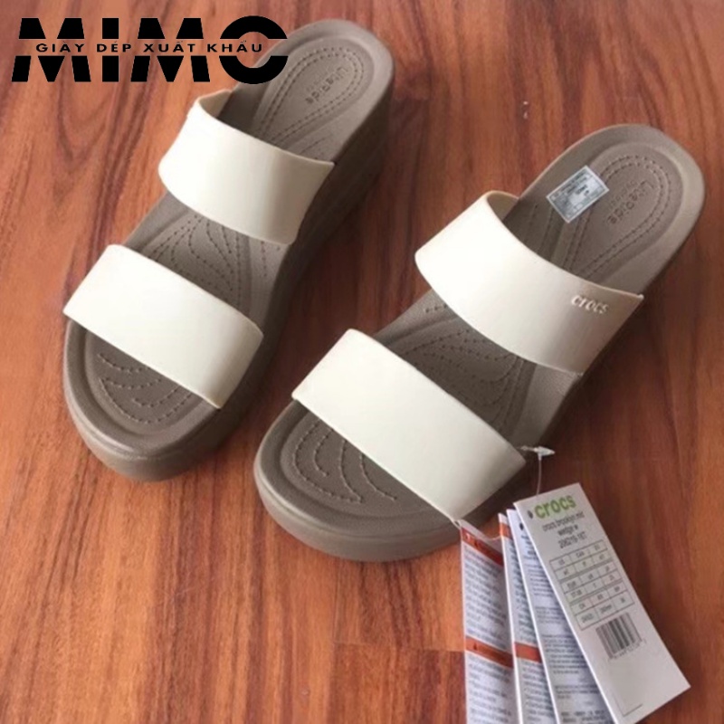 Dép cao gót, lê Cross Brooklyn 7p đế xuồng, nhựa mềm nhẹ, bền đẹp, chống trơn trượt cho nữ