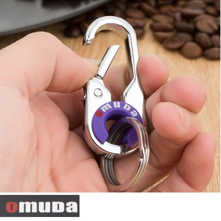 Móc chìa khóa inox cao cấp OMUDA 2 chống gỉ xước đẳng cấp phái mạnh