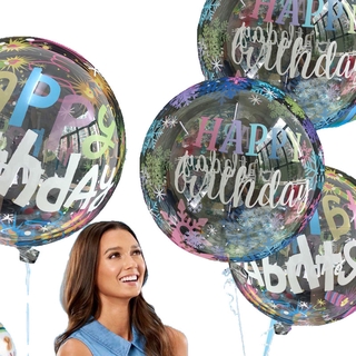 BOBO Bong Bóng Trong Suốt 20 Inch Trang Trí Sinh Nhật