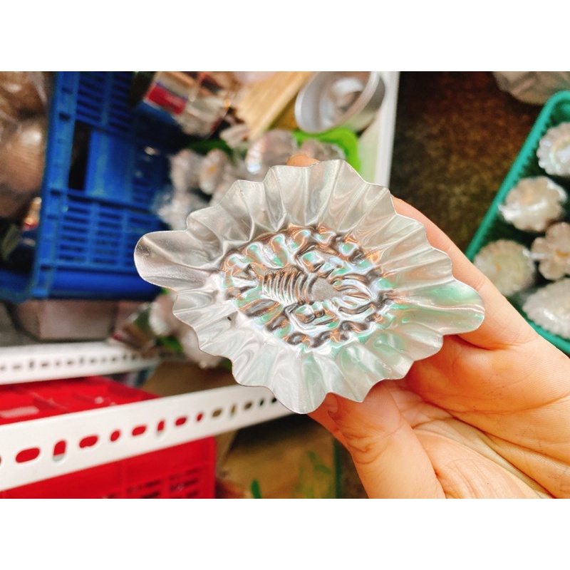 10 Khuôn bánh bò,da lợn,rau câu Nhôm