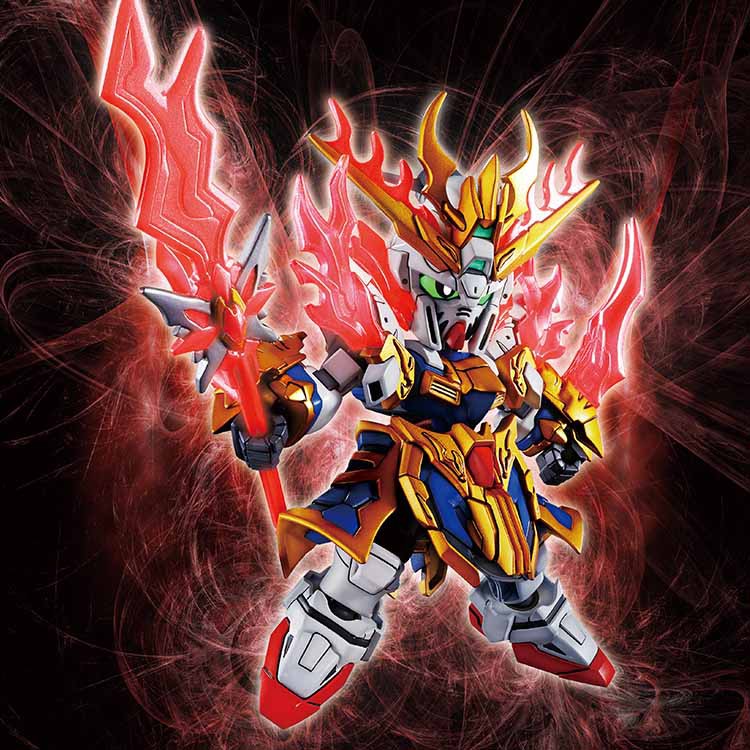 Mô Hình Lắp Ráp SD Tam Quốc 03 Zhang Fei God Gundam