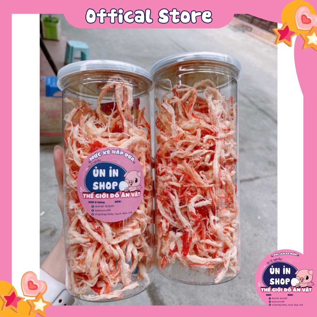 🌟[ CHẤT LƯỢNG ] MỰC XÉ SỢI HẤP NƯỚC CỐT DỪA  250GR - VSATTP🐙