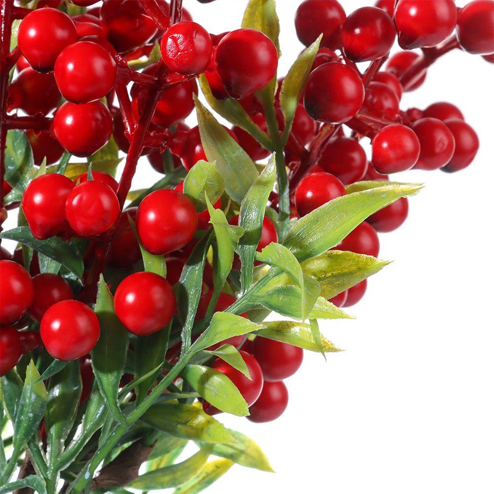 FOREVER Set 6 Nhánh Quả Mọng Xốp Trang Trí Tiệc Cưới