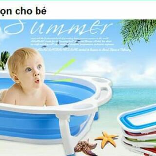 Chậu tắm thông minh gấp gọn