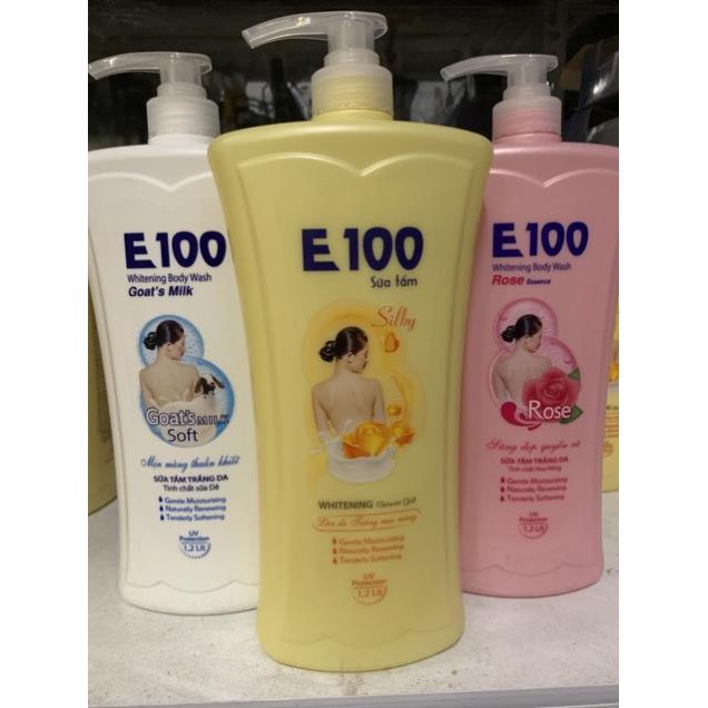 SỮA TẮM E100 SILKY 1,2ML và 800ML | BigBuy360 - bigbuy360.vn