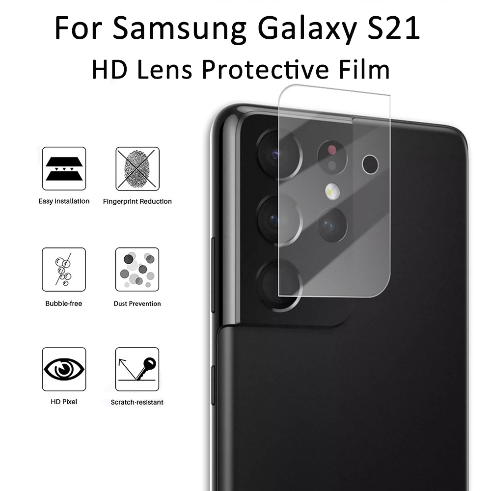 Miếng Dán Bảo Vệ Ống Kính Máy Ảnh Chống Trầy Xước Cho Samsung Galaxy S21 Ultra S21 Plus