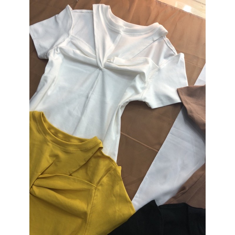 ÁO THUN BODY TAY NGẮN TRÀ XANH