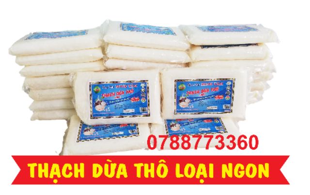 Thạch dừa ép khô Minh Tâm date mới nhất